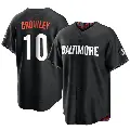 Men's No.10 Terry Crowley Baltimore Orioles Black Replica 2023 City Connect Jersey
