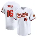 Men's No.16 Coby Mayo Baltimore Orioles White Limited Home Jersey