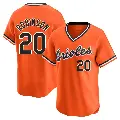 Men's No.20 Frank Robinson Baltimore Orioles Orange Limited Cooperstown Collection Jersey