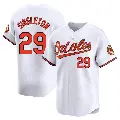 Men's No.29 Ken Singleton Baltimore Orioles White Limited Home Jersey