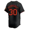Men's No.30 Grayson Rodriguez Baltimore Orioles Black Limited Alternate Jersey