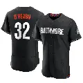 Men's No.32 Ryan O'Hearn Baltimore Orioles Black Authentic 2023 City Connect Jersey