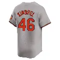 Men's No.46 Craig Kimbrel Baltimore Orioles Gray Limited Road Jersey