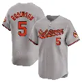Men's No.5 Brooks Robinson Baltimore Orioles Gray Limited Road Jersey