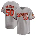 Men's No.50 Charlie Morton Baltimore Orioles Gray Limited Road Jersey
