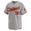 Men's No.50 Charlie Morton Baltimore Orioles Gray Limited Road Jersey