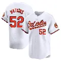 Men's No.52 Spenser Watkins Baltimore Orioles White Limited Home Jersey