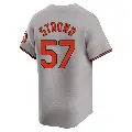 Men's No.57 Kade Strowd Baltimore Orioles Gray Limited Road Jersey