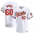 Men's No.60 Mychal Givens Baltimore Orioles White Limited Home Jersey