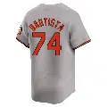 Men's No.74 Felix Bautista Baltimore Orioles Gray Limited Road Jersey