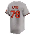 Men's No.78 Yennier Cano Baltimore Orioles Gray Limited Road Jersey