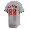 Men's No.86 Grant Wolfram Baltimore Orioles Gray Limited Road Jersey