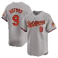 Men's No.9 Don Buford Baltimore Orioles Gray Limited Road Jersey
