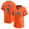 Men's No.9 Don Buford Baltimore Orioles Orange Limited Cooperstown Collection Jersey