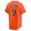 Men's No.9 Don Buford Baltimore Orioles Orange Limited Cooperstown Collection Jersey