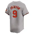 Men's No.9 Reggie Jackson Baltimore Orioles Gray Limited Road Jersey