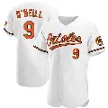Men's No.9 Tyler O'Neill Baltimore Orioles White Authentic Home Jersey