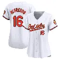 Women's No.16 Scott Mcgregor Baltimore Orioles White Limited Home Jersey
