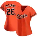 Women's No.26 Ryan McKenna Baltimore Orioles Orange Replica Alternate Jersey