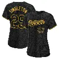 Women's No.29 Ken Singleton Baltimore Orioles Black Replica Snake Skin City Jersey