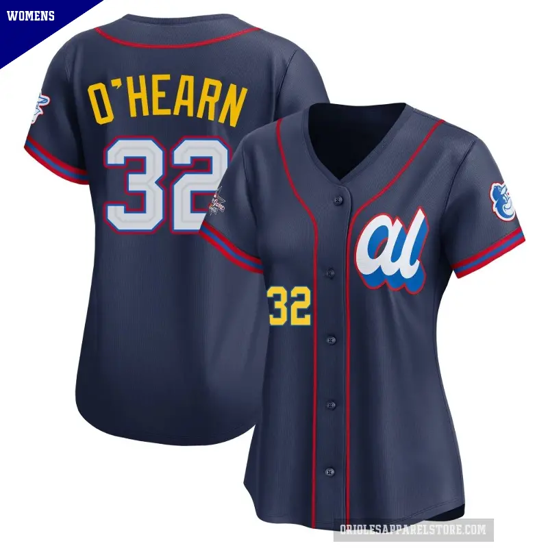 Women's No.32 Ryan O'Hearn Baltimore Orioles Navy Limited American League 2025 All-Star Edition Jersey