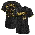 Women's No.39 Andrew Kittredge Baltimore Orioles Black Authentic Snake Skin City Jersey
