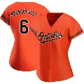 Women's No.6 Ryan Mountcastle Baltimore Orioles Orange Replica Alternate Jersey