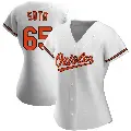 Women's No.65 Gregory Soto Baltimore Orioles White Replica Home Jersey