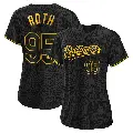 Women's No.95 Houston Roth Baltimore Orioles Black Authentic Snake Skin City Jersey