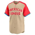 Youth No.11 Jordan Westburg Baltimore Orioles Cream Limited American League 2024 All-Star Game Jersey