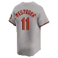 Youth No.11 Jordan Westburg Baltimore Orioles Gray Limited Road Jersey