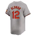 Youth No.12 Roberto Alomar Baltimore Orioles Gray Limited Road Jersey