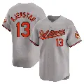 Youth No.13 Heston Kjerstad Baltimore Orioles Gray Limited Road Jersey