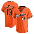 Youth No.13 Heston Kjerstad Baltimore Orioles Orange Limited Cooperstown Collection Jersey