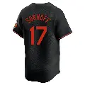 Youth No.17 Bj Surhoff Baltimore Orioles Black Limited Alternate Jersey