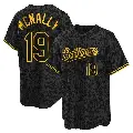 Youth No.19 Dave Mcnally Baltimore Orioles Black Replica Snake Skin City Jersey
