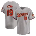 Youth No.19 Fred Lynn Baltimore Orioles Gray Limited Road Jersey
