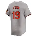 Youth No.19 Fred Lynn Baltimore Orioles Gray Limited Road Jersey