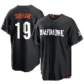 Youth No.19 Tomoyuki Sugano Baltimore Orioles Black Replica 2023 City Connect Jersey