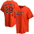 Youth No.23 Tippy Martinez Baltimore Orioles Orange Replica Alternate Jersey