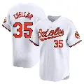 Youth No.35 Mike Cuellar Baltimore Orioles White Limited Home Jersey