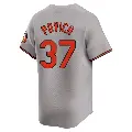 Youth No.37 Cade Povich Baltimore Orioles Gray Limited Road Jersey