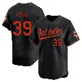 Youth No.39 Chris Ellis Baltimore Orioles Black Limited Alternate Jersey