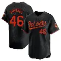 Youth No.46 Craig Kimbrel Baltimore Orioles Black Limited Alternate Jersey