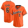 Youth No.6 Paul Blair Baltimore Orioles Orange Limited Cooperstown Collection Jersey