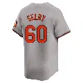 Youth No.60 Colin Selby Baltimore Orioles Gray Limited Road Jersey