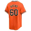 Youth No.60 Mychal Givens Baltimore Orioles Orange Limited Cooperstown Collection Jersey
