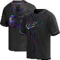 Youth No.63 Tyler Wilson Baltimore Orioles Black Replica Holographic Alternate Jersey