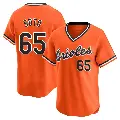 Youth No.65 Gregory Soto Baltimore Orioles Orange Limited Cooperstown Collection Jersey