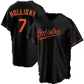 Youth No.7 Jackson Holliday Baltimore Orioles Black Replica Alternate Jersey
